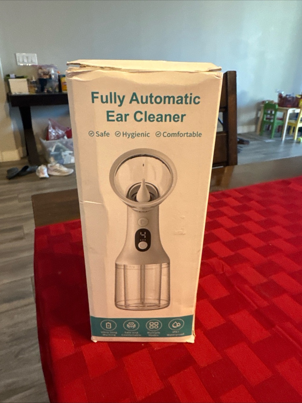 Fully Automatic Ear Cleaner - White/Turquoise Packaging